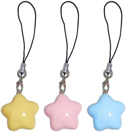 Amazon.com: Gllehkt Fat Star Phone Chacin Phone Charm Lanyard